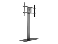 Multibrackets M Public Display Stand 145 HD Single Black w. Floorbase Vogn med hjul LCD display 65'-85'