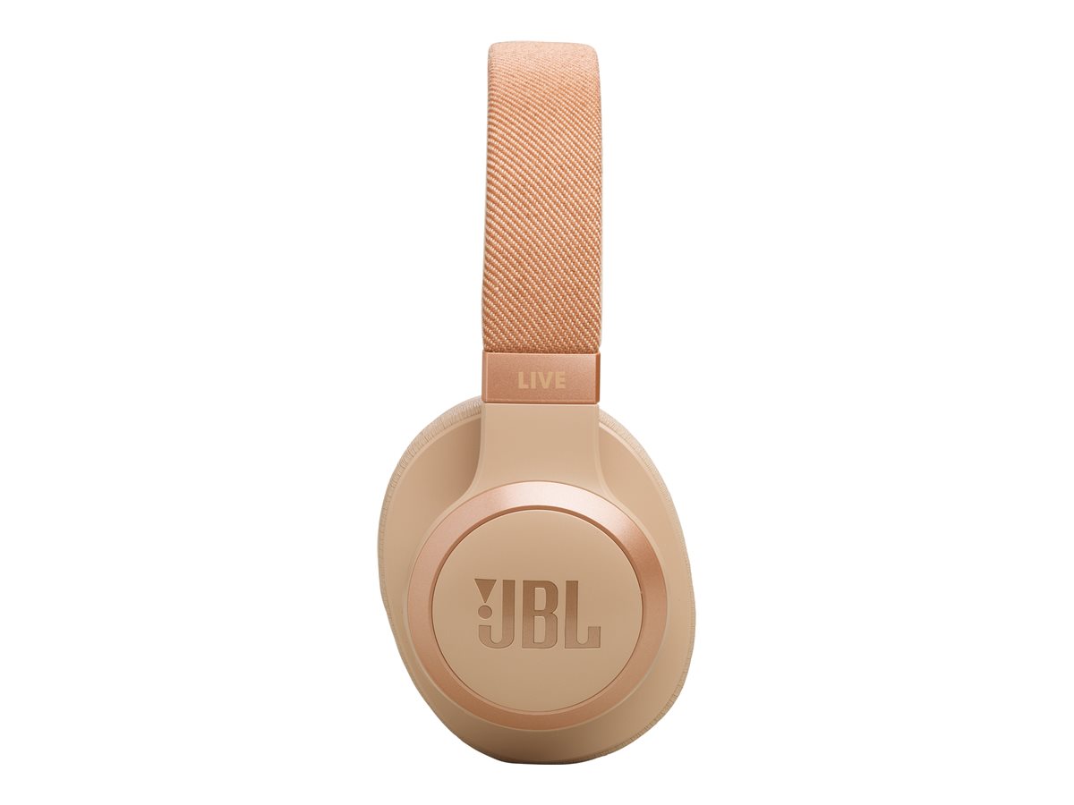 JBL LIVE 770NC Wireless Headphones - Sand - JBLLIVE770NCSATAM