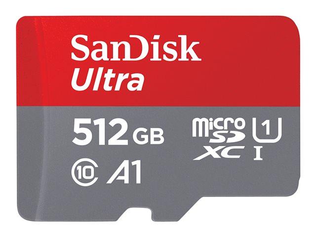 SANDISK Ultra microSDXC card 512GB SDSQUAC-512G-GN6FA