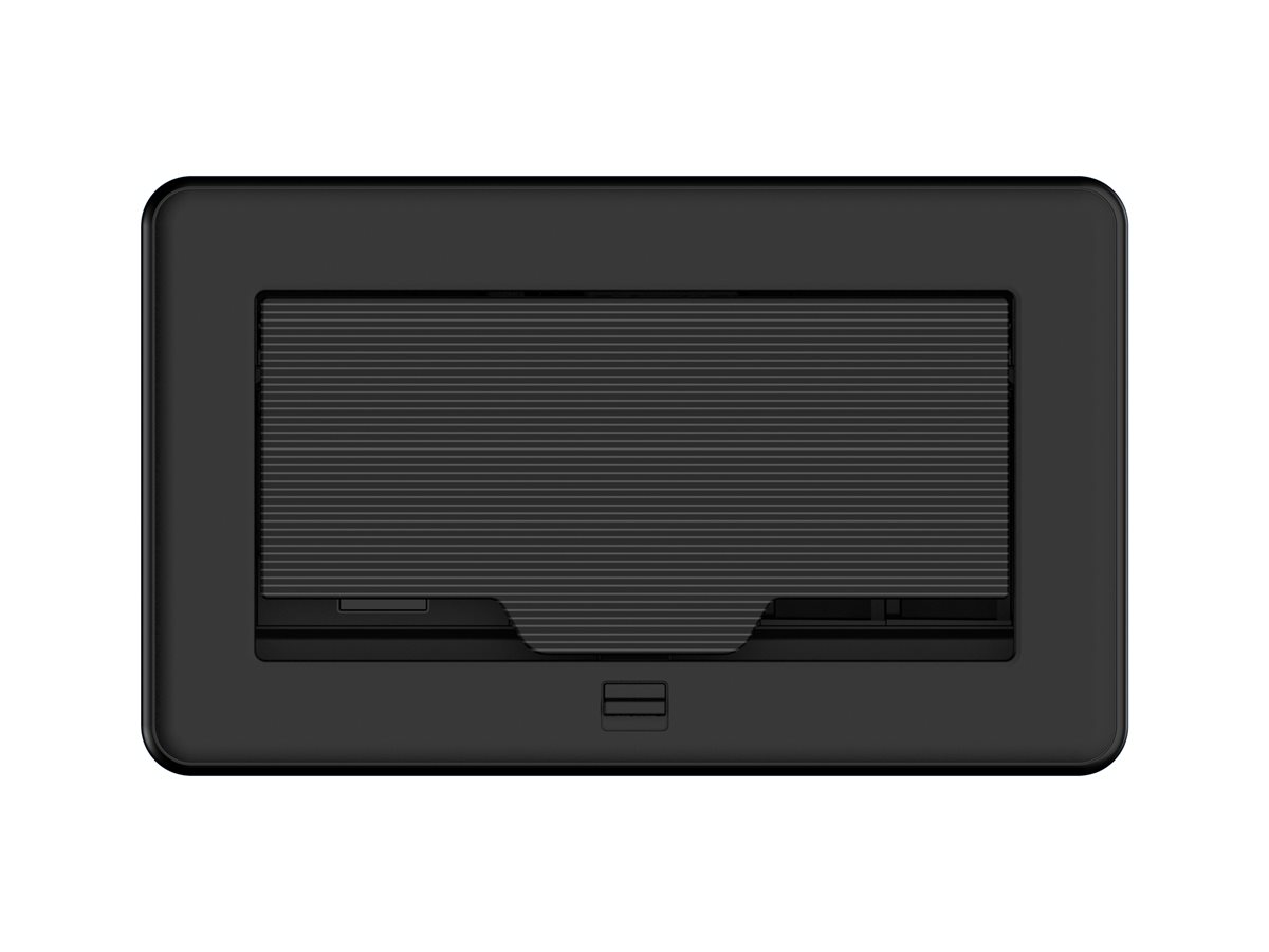 Crestron FlipTop™ FT2 Series Cable Management System, 202 Size, Mechanical, Pass-Through Lid, Black – foto 5