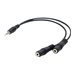 AddOn 5 Pack 8in 3.5mm Audio Splitter Cable