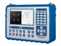 Megasat Satmeter HD 5 Combo Antennesignalmåler Blå Sølv