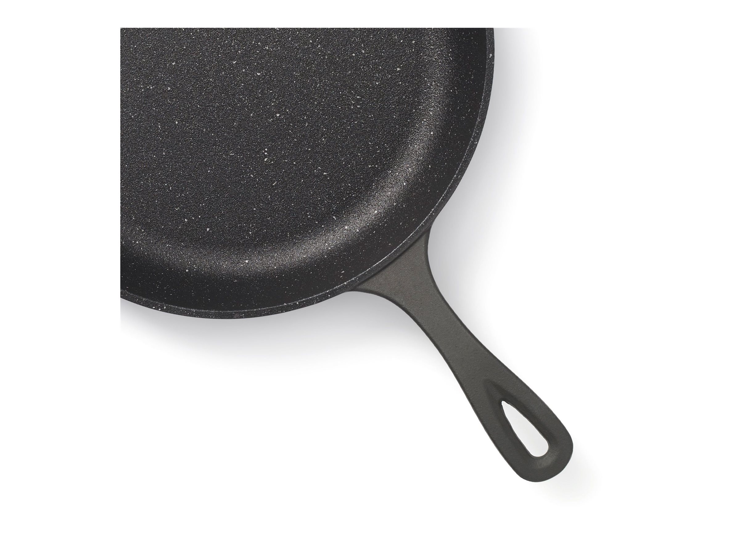 Starfrit The Rock Non-Stick Fry Pan - 26cm (10-inch) - Durable Cast Iron - Black