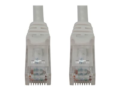 Tripp Lite Cat6a 10G Snagless Molded UTP Ethernet Cable (RJ45 M/M), PoE, White, 5 ft. (1.5 m)