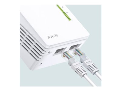 TP-LINK V500 2-port Powerline WiFi Ext.