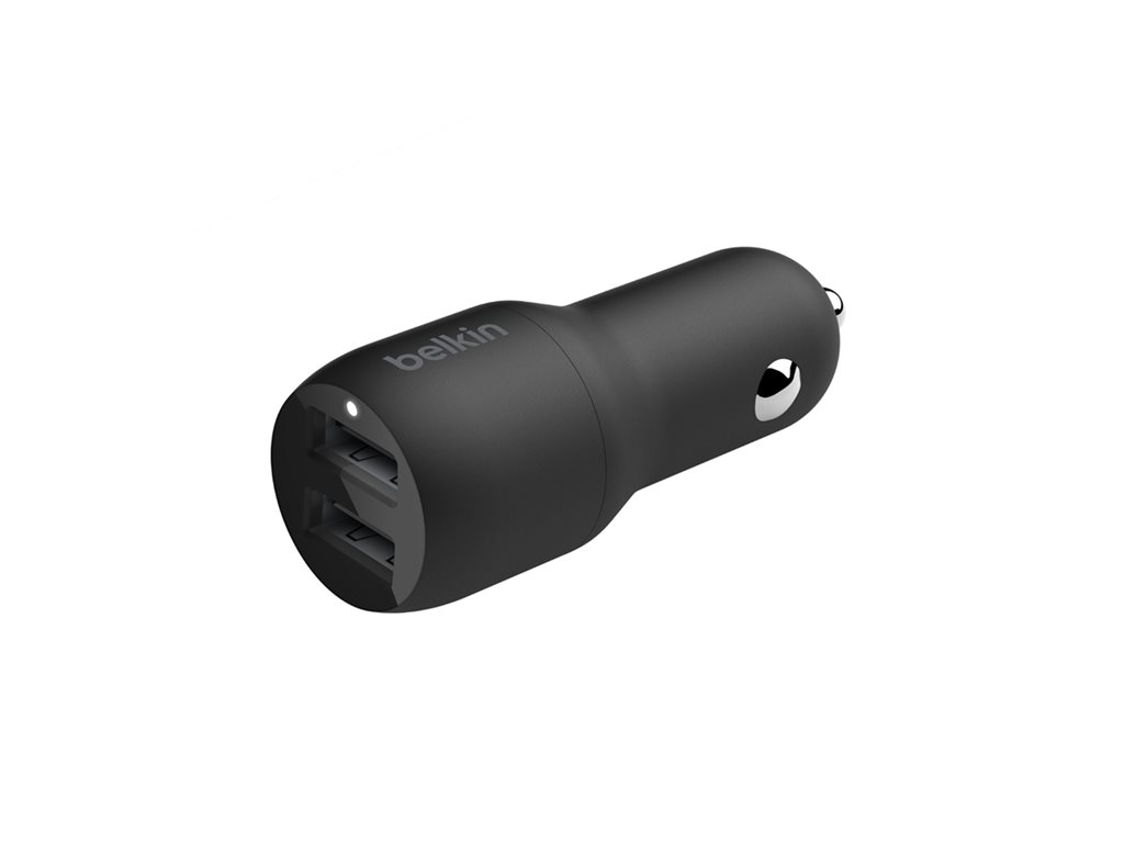 BELKIN Chargeur voiture 2x USB A + cable