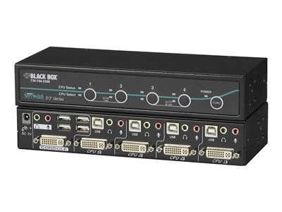 Black Box ServSwitch DT with USB 2.0 Transparent