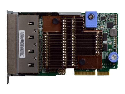 Lenovo ThinkSystem Network adapter LAN-on-motherboard (LOM) 10Gb Ethernet x 4 