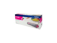 Brother TN255M High Yield magenta original toner Product shot Right-angle 76400
