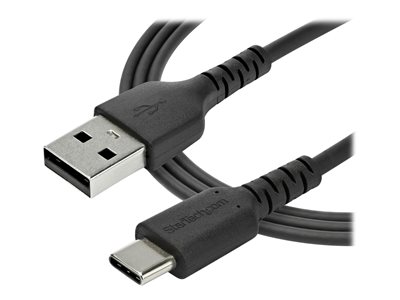 StarTech.com 2m USB A to USB C Charging Cable, Durable Fast Charge & Sync USB 2.0 to USB Type C Dat