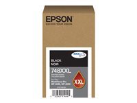 Epson 748XXL - Extra High Capacity - black - original - ink cartridge - for WorkForce Pro WF-6090, WF-6590, WF-8090, WF-8090 D3TWC, WF-8590, WF-8590 D3TWFC
