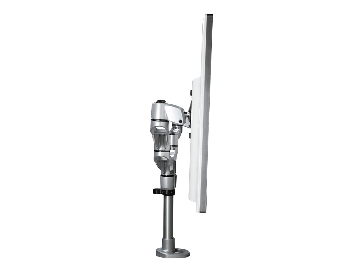 StarTech.com Desk Mount Dual Monitor Arm, Premium Articulating Monitor Arm, up to 27" VESA Mount Displays, Height Adjustable Monitor Mount, Rotating/Swivel/Tilt, Desk Clamp/Grommet, Silver - Easy & Quick Assembly (ARMDUALPS) montážní sada - nastavitelné rameno - pro 2 LCD displeje - stříbrná - kompatibilní s TAA – foto 11
