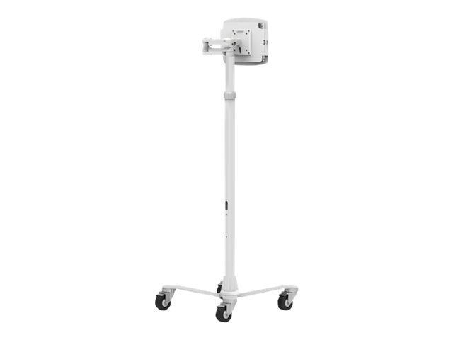 Compulocks iPad 10.2" Space Enclosure Medical Rolling Cart Extended vozík - pro tablet - bílá – foto 10