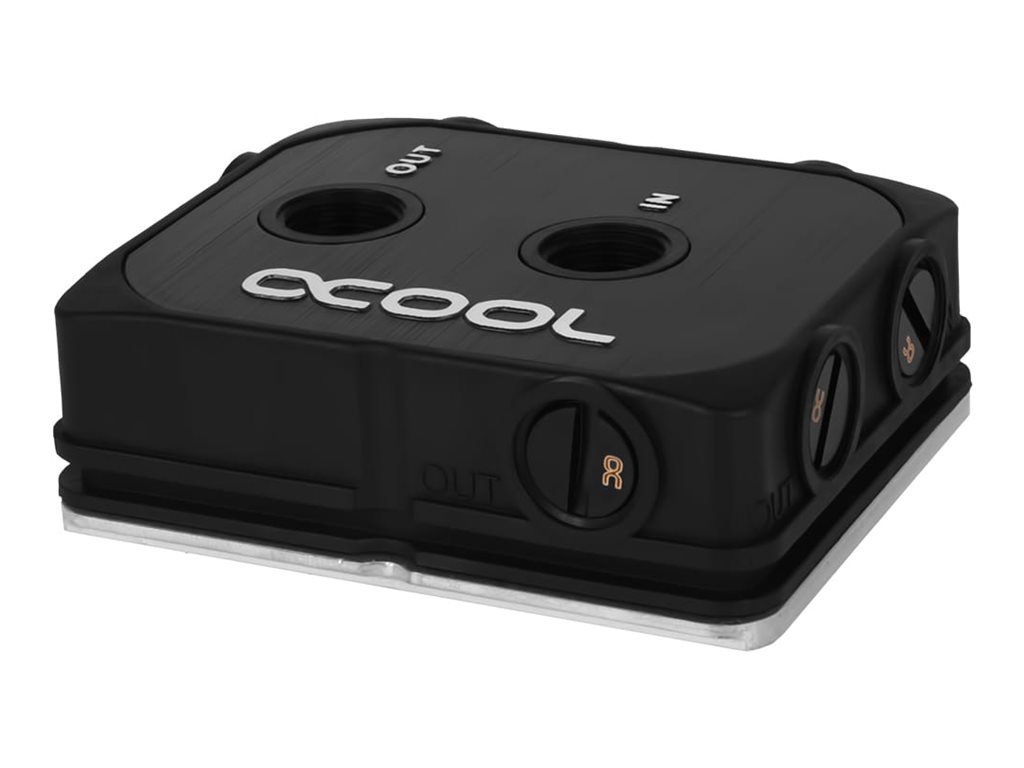 Alphacool Eisblock XPX Pro liquid cooling system CPU water Product shot Right-angle 79700