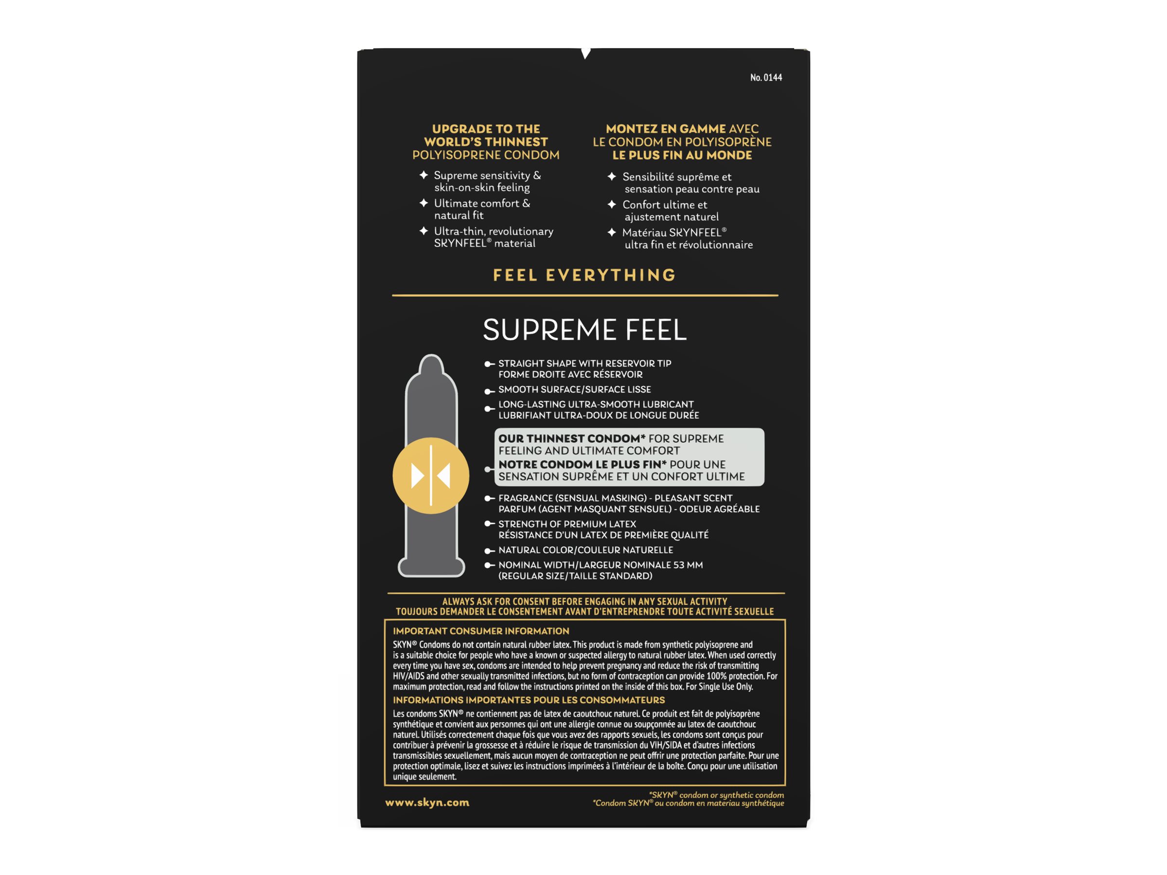 SKYN Feel Everything Supreme Feel Condoms - 8s