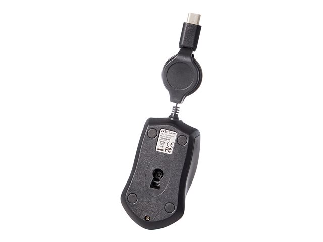 Verbatim Mini Travel Mouse - Mouse - optical - 3 buttons 