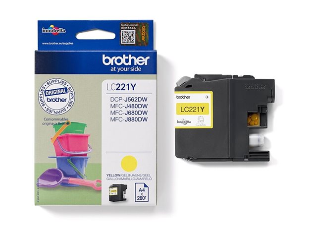 LC221YBP ink YELLOW 260 PAGE – foto 6
