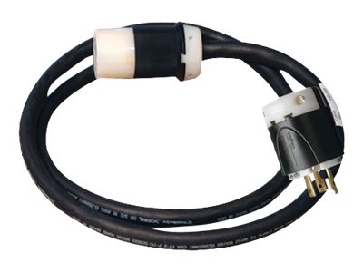 Tripp Lite 20ft Single Phase Whip Extension Cable 120V L5-20R output and L5-20P input 20' TAA GSA