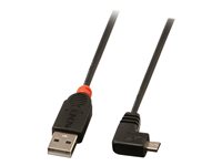 LINDY USB 2.0 Type A/Micro-B 90 0.5m
