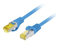 Lanberg CAT 6a S/FTP 5m Patchkabel Blå