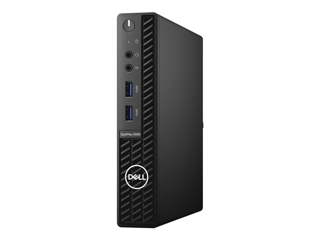 Windowsデスクトップ DELL optiplex 3080 core i3-10100T Dell OptiPlex 3080 - micro Core i3 10100T 3 GHz - 4 GB - SSD 128