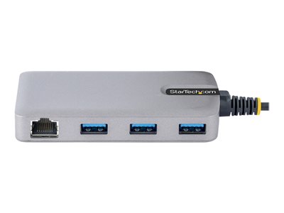 HUB multiport avec câble USB-C et port Ethernet RJ45