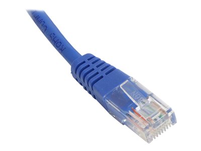 StarTech.com Cat5e Ethernet Cable - 50 ft - Blue - Patch Cable - Molded Cat5e Cable - Long Network Cable - Ethernet Cord - Cat 5e Cable - 50ft (M45PATCH50BL)