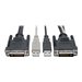 Tripp Lite DVI to USB-A Dual KVM Cable Kit