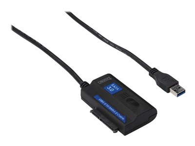 DIGITUS HDD-Adapterkabel USB3.0 -> SATA3 + Strom 1.2m - DA-70326