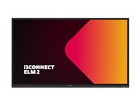 i3-Technologies i3CONNECT Elm 2 75" LED-backlit LCD display - 4K - for interactive communication