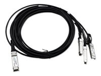 Axiom - Câble d'attache direct 40GBase-CR4 - QSFP+ pour SFP+ - 2 m 