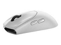 Alienware Tri-Mode Gaming Mouse AW720M Optisk Trådløs Kabling Hvid