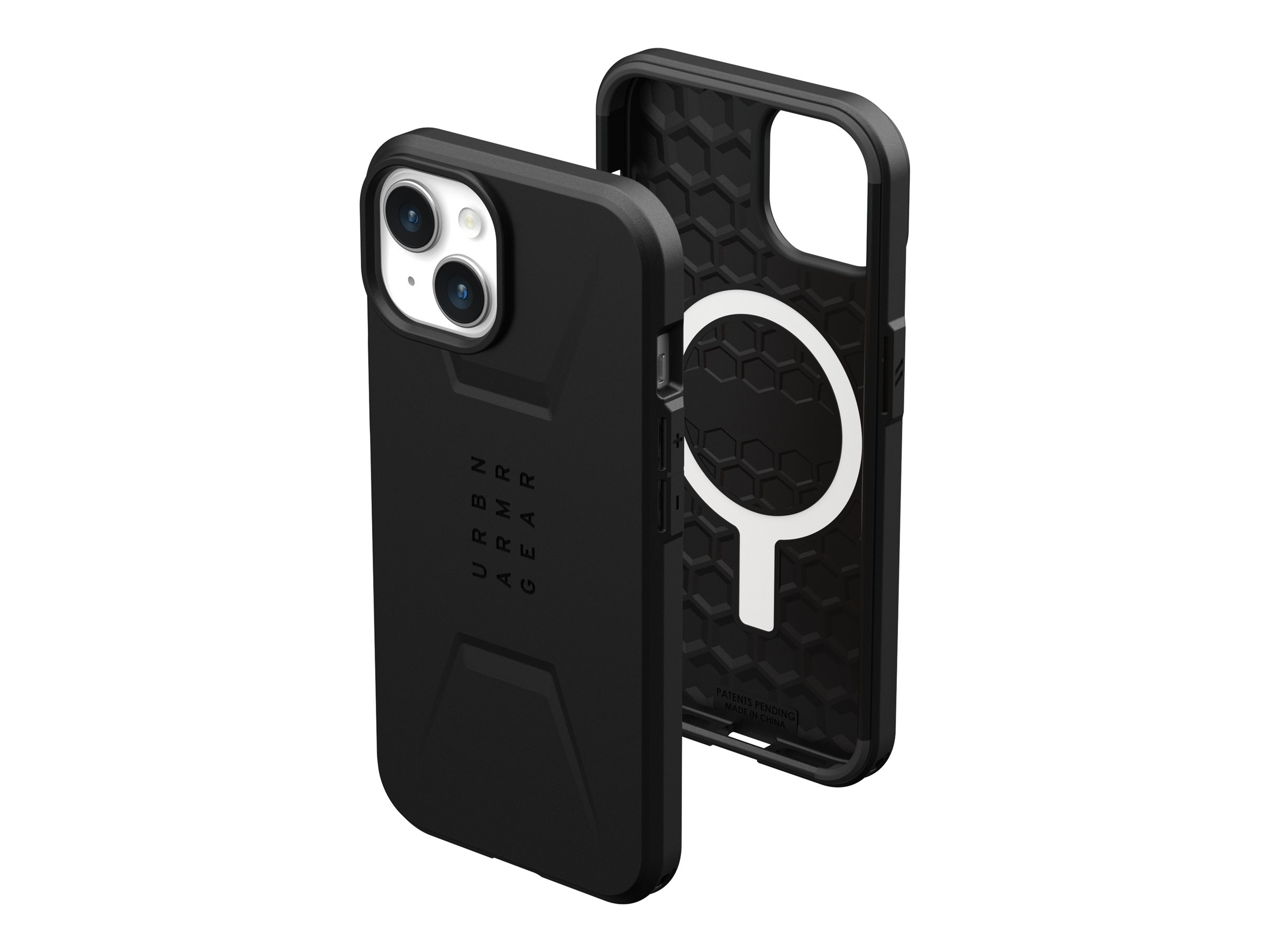 UAG Civilian Series Case for Apple iPhone 15 - Black