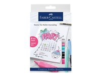 Faber-Castell Bullet Journaling Starter set Brush pen, fineliner, highlighter and pencil set