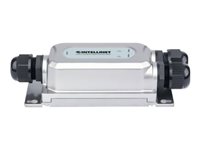 IC Intracom Outdoor Vandalproof Gigabit PoE++ Injector, One 60 W Port, IEEE 802.3bt (4PPoE) Compliant, IP67 Waterproof, IK10 Vandalproof, Metal Housing - PoE injector - outdoor vandal-proof Gigabit - 60 Watt