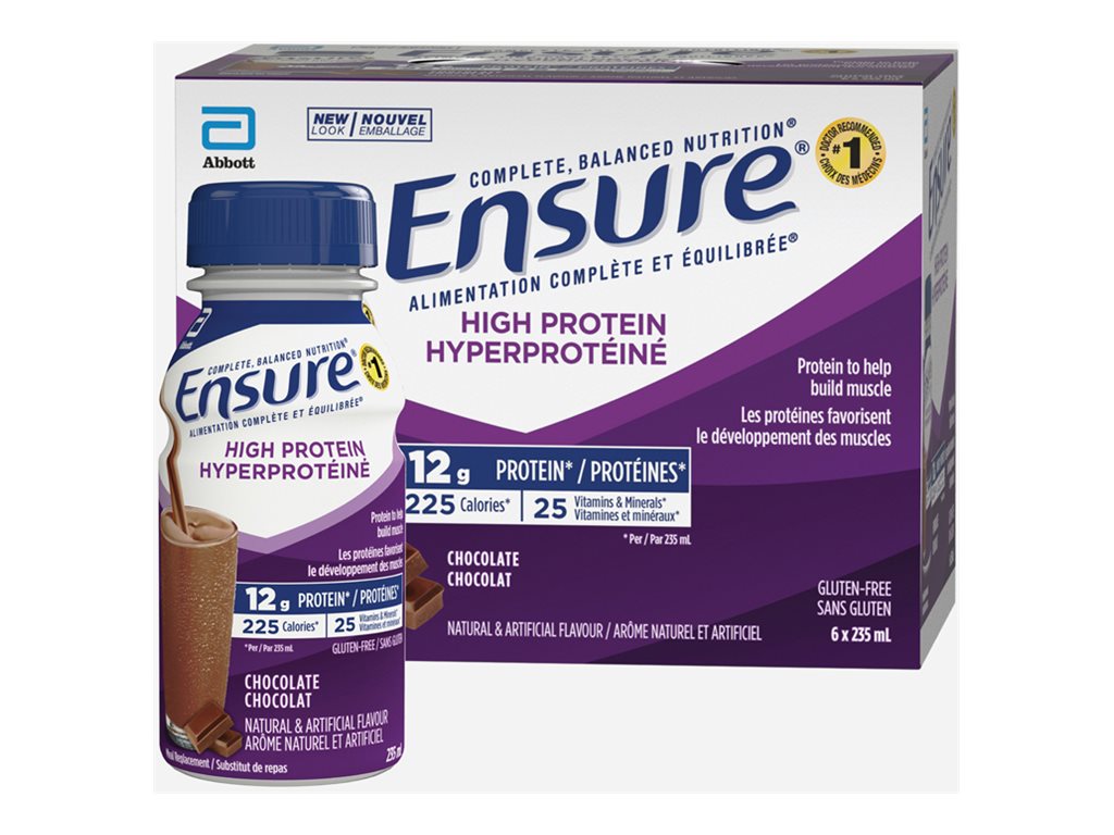 Ensure High Protein - Chocolate - 6 x 235ml