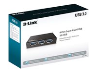 D-LINK Hub 4 ports superspeed U