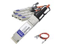AddOn 10m Cisco Compatible QSFP+ Breakout AOC