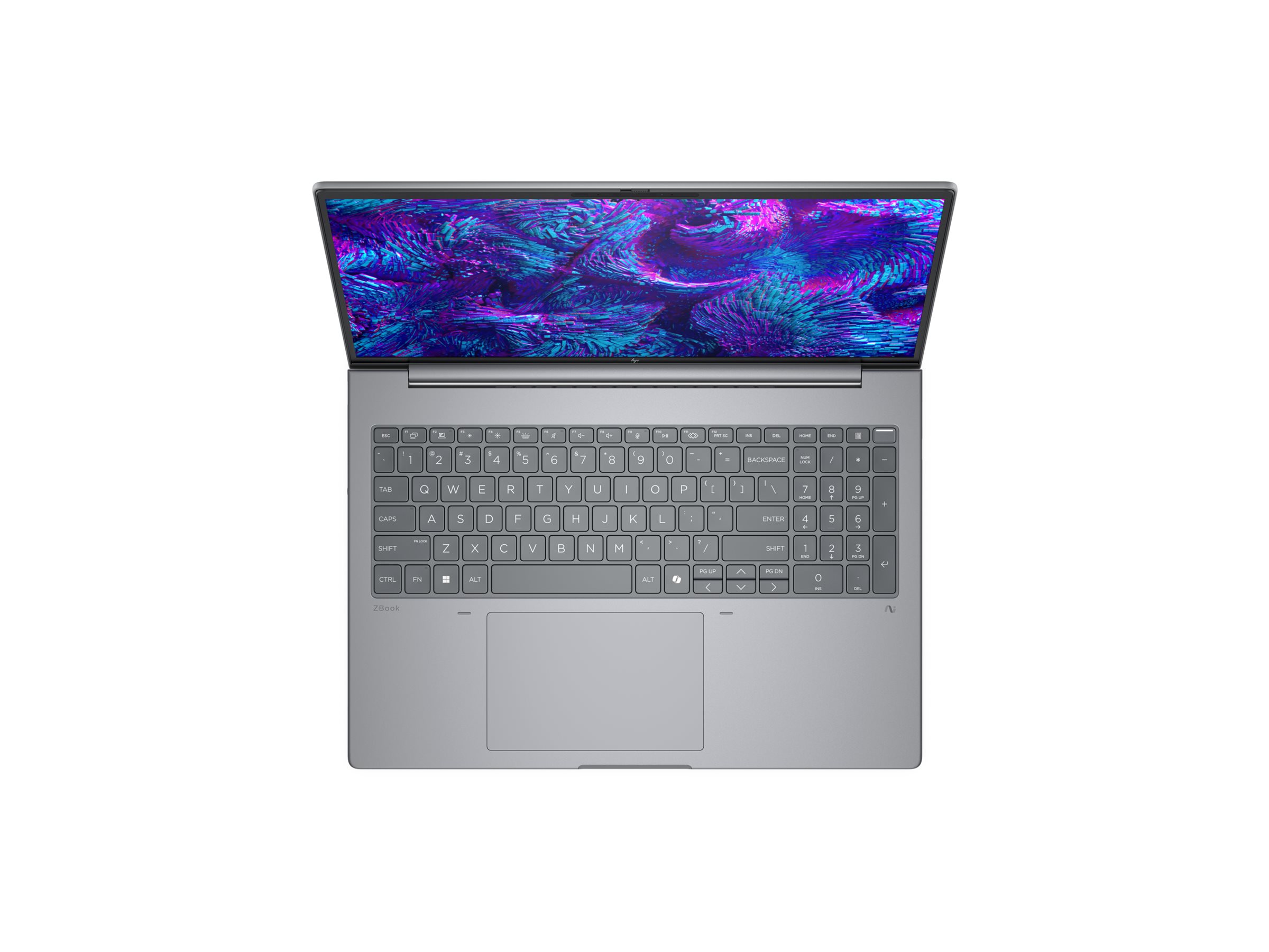 HP ZBook 8 G1i Mobile Workstation AI PC AI Workstation 16 Intel Core Ultra 7 255H 16 GB Product shot Front 79951