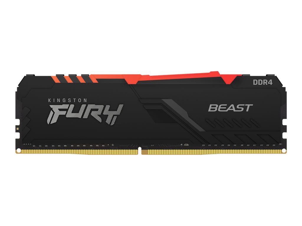 DDR4 64GB 2666-16 Beast RGB kit of 4 Kingston Fury