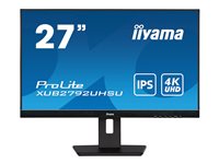 iiyama ProLite XUB2792UHSU-B5 27' 3840 x 2160 (4K) HDMI DisplayPort 60Hz Pivot Skærm