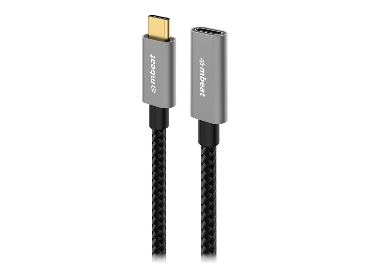 mbeat ToughLink USB extension cable USB-C to USB-C 1 Product shot Right-angle 79850
