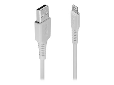LINDY 1m USB an Lightning Kabel weiss - 31326
