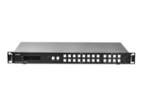 Lindy 8x8 HDMI 18G Matrix with Video Wall Scaling - video/audio switch - Managed - rack-mountable