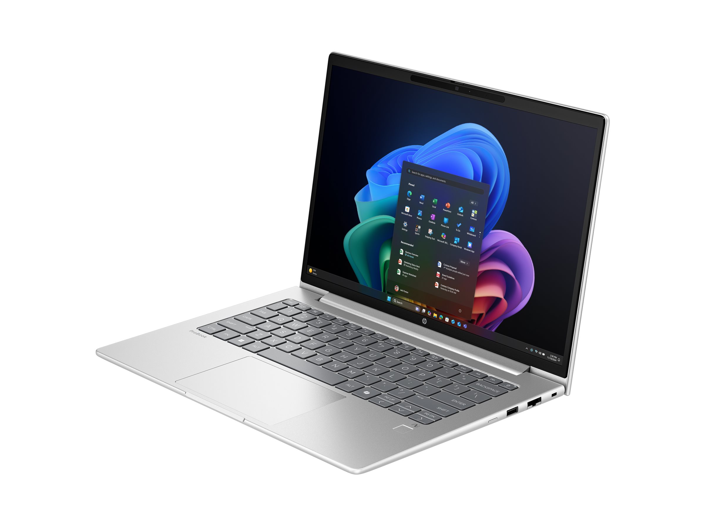 HP ProBook 4 G1q Notebook Next Gen AI - 14" - Qualcomm Snapdragon X - X1-26-100 - 16 GB RAM - 512 GB SSD - UK