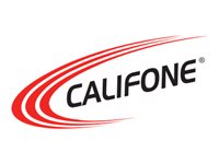 Califone KH-08N Headphone on-ear wired 3.5 mm jack red & black