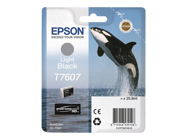 Epson T7607 - noir clair - original - cartouche d\'encre