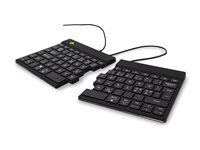 R-Go Split Ergonomisk tastatur, QWERTY (Nordic), sort, kablet Tastatur Kabling Nordisk