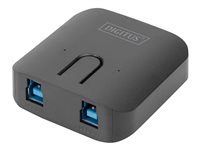DIGITUS DA-73300-2 USB sharing switch til periferiudstyr 2 porte USB