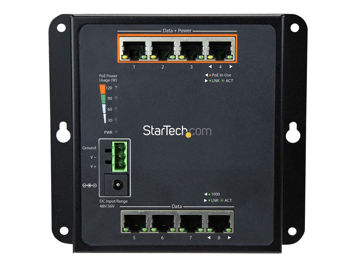 GbE Switch - 8-Port 4 PoE+- Managed – foto 3